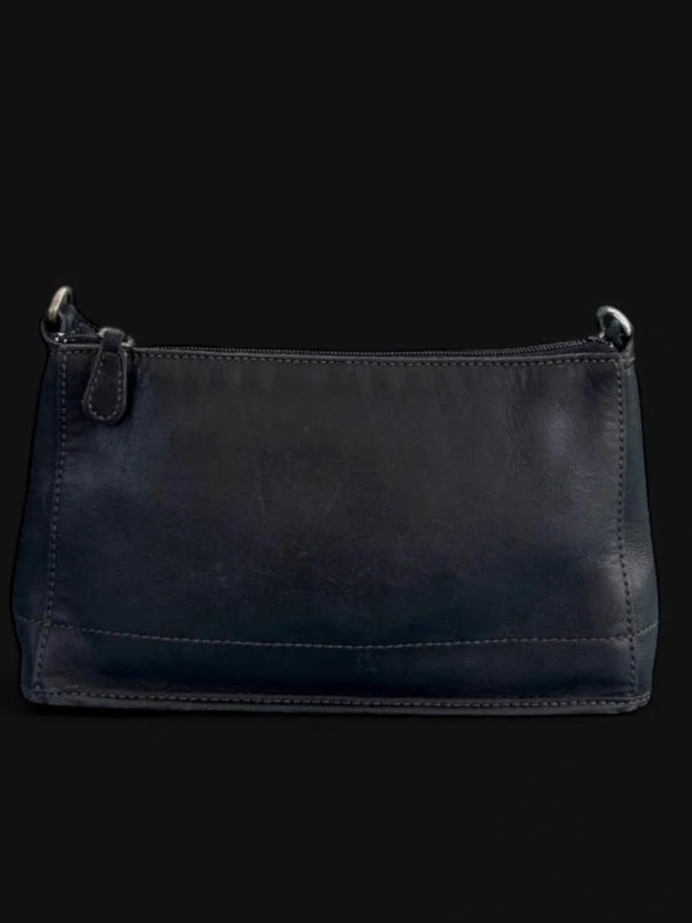 Vintage Coach black Demi bag gold hardware Inside patch logo is a little faded